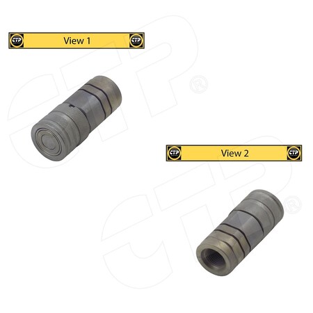 Aic Replacement Parts Coupler Female Flat Fac Fits Caterpillar Models 1532997